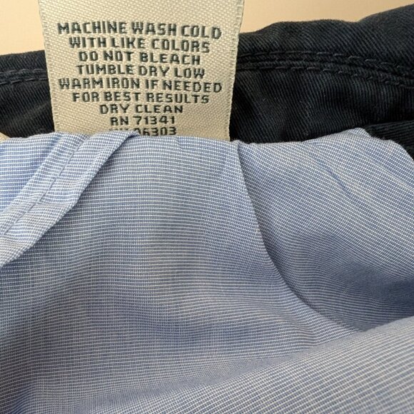 LL Bean Navy Blazer Suit Jacket Sports Jacket Men 38R - Picture 5 of 5